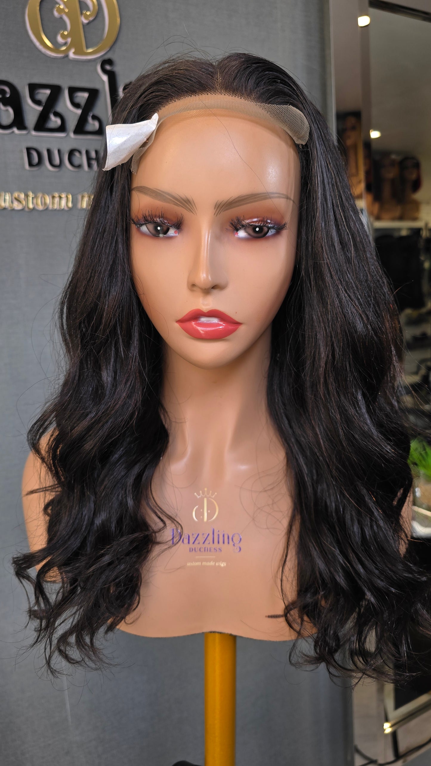 Lina 14" Raw Vietnamese hair Col: Natural Black