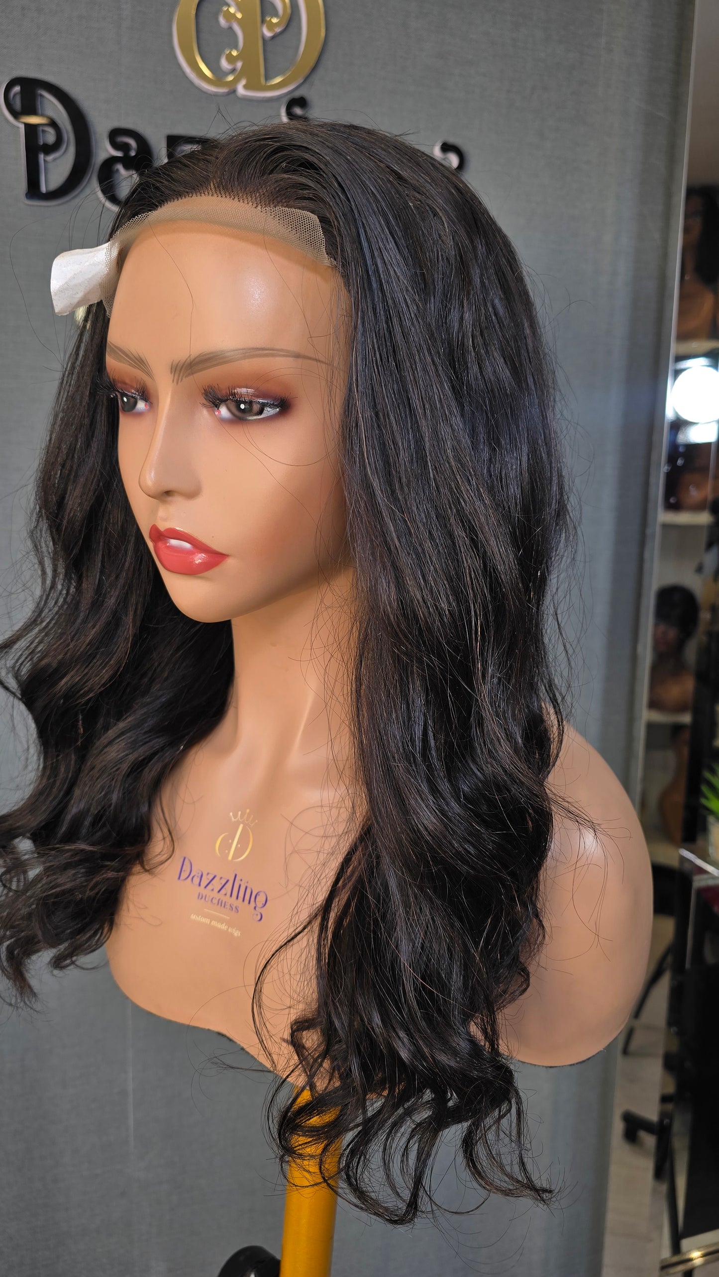 Lina 14" Raw Vietnamese hair Col: Natural Black