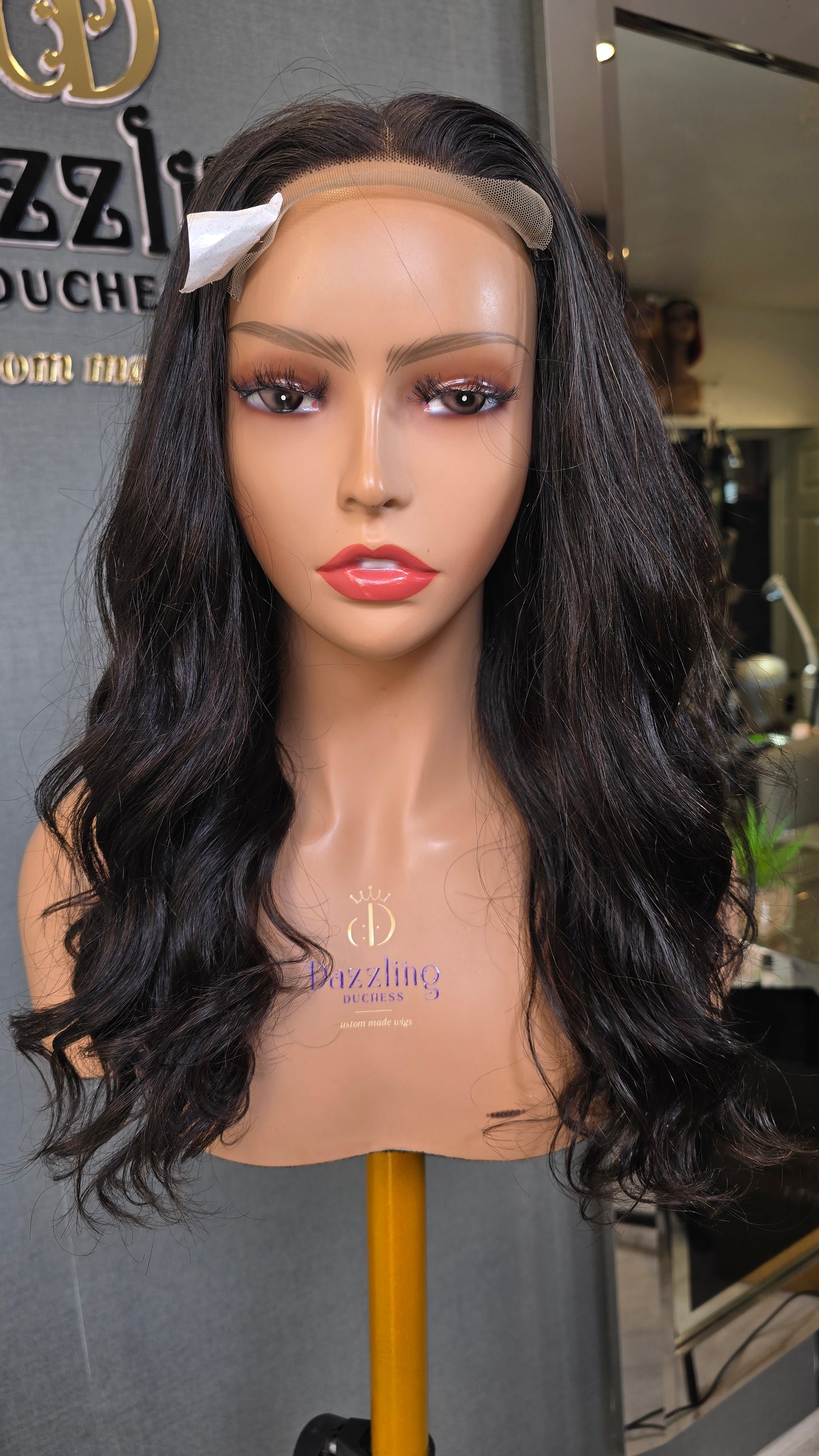 Lina 14" Raw Vietnamese hair Col: Natural Black