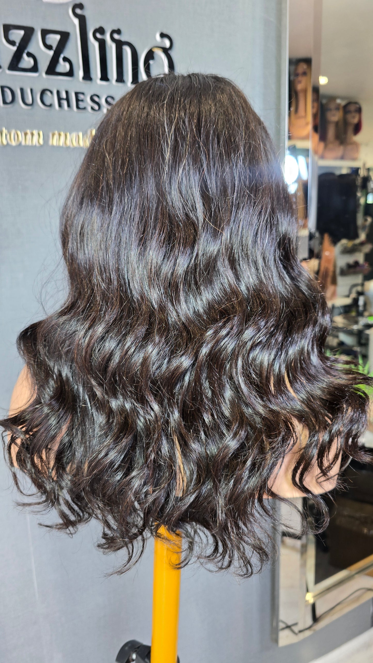Lina 14" Raw Vietnamese hair Col: Natural Black
