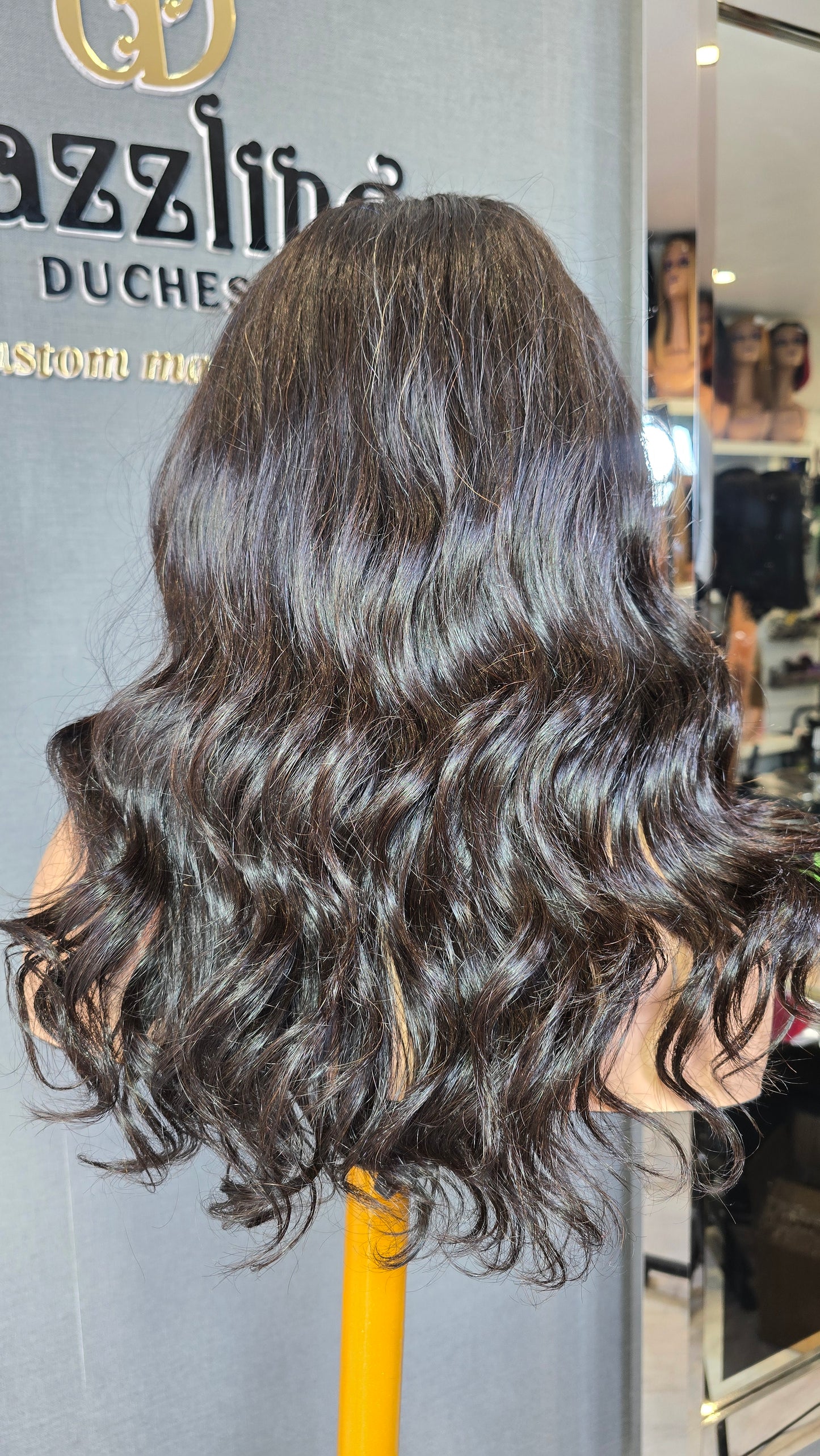 Lina 14" Raw Vietnamese hair Col: Natural Black