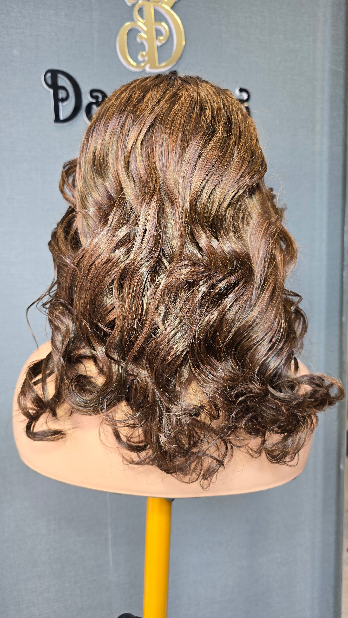 Lina 12" Raw Vietnamese hair Col: chestnut brown