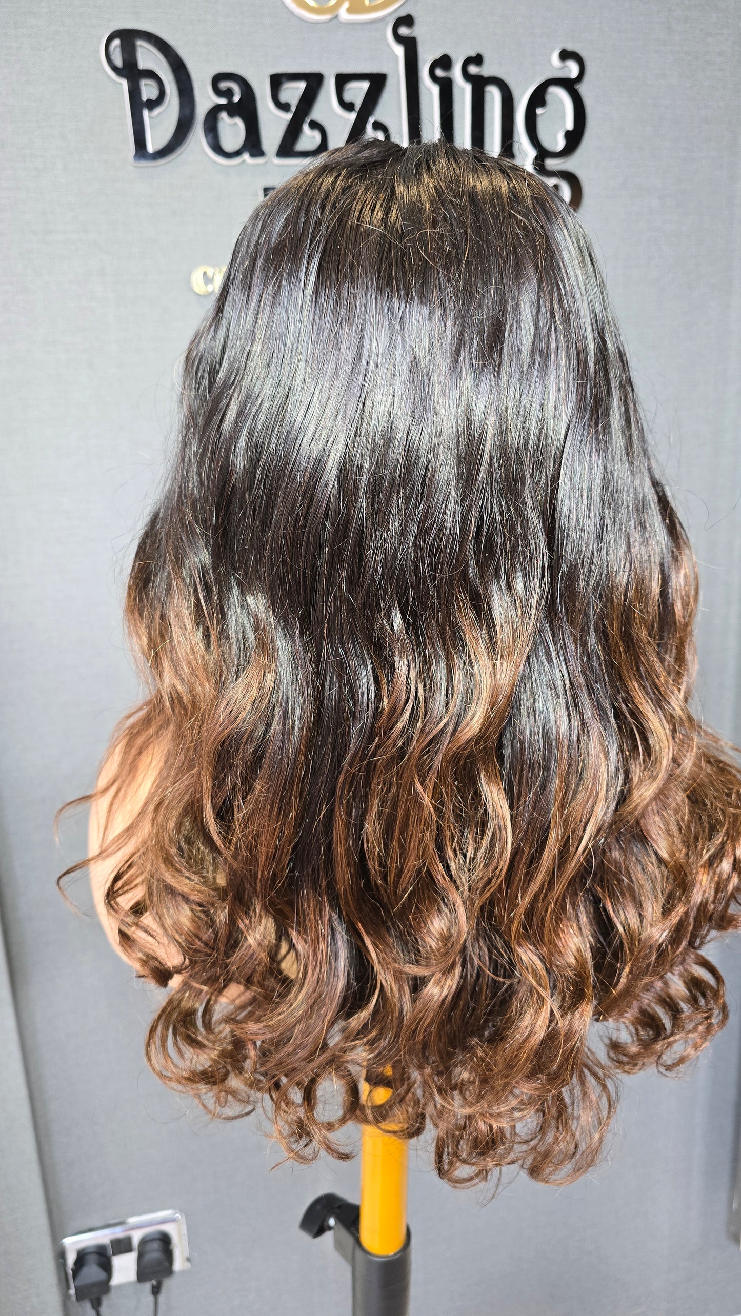 Lina 14" Raw Vietnamese hair Col: brown tip