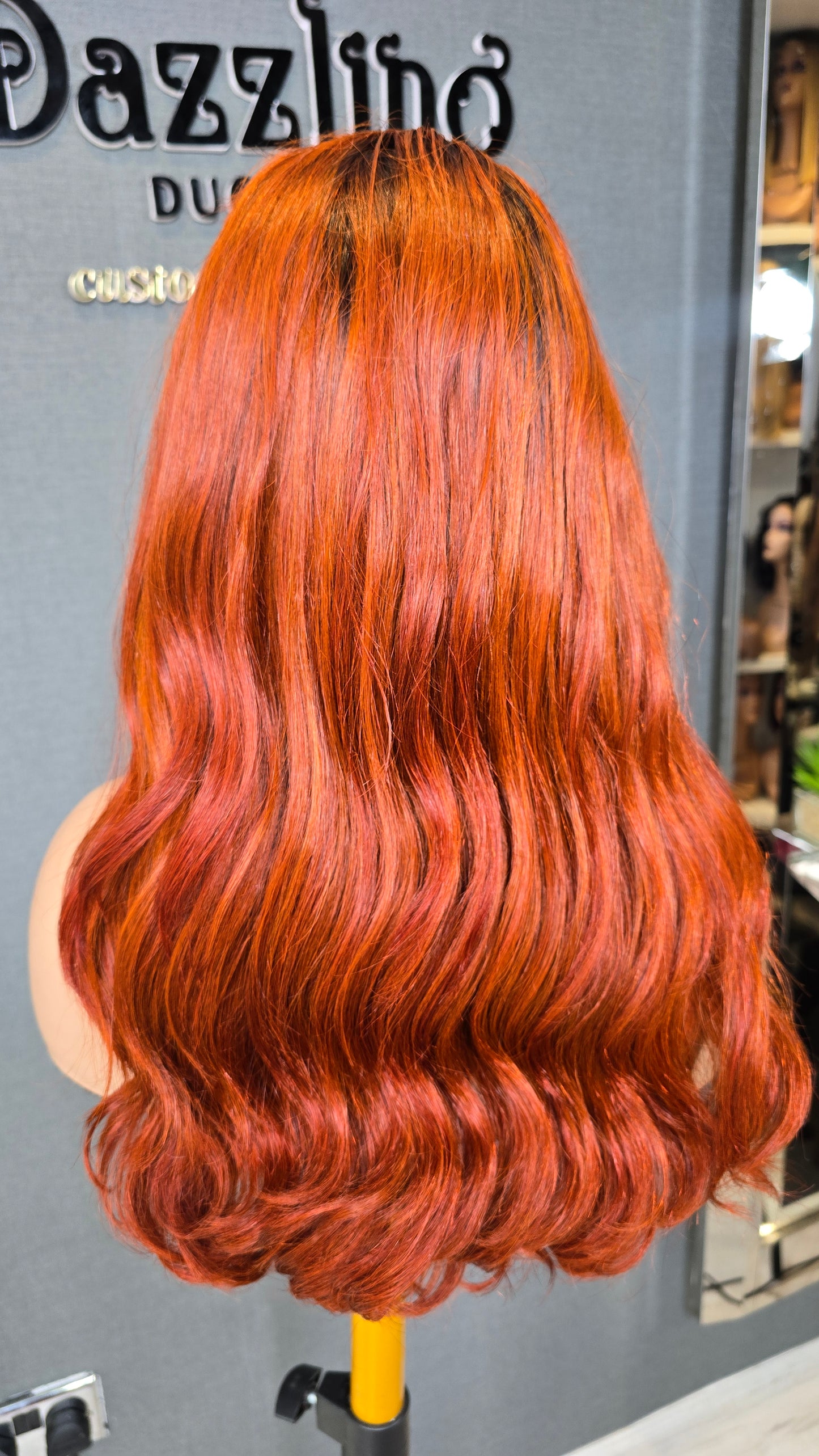 Lina 14" Raw Vietnamese hair Col:1b/copper
