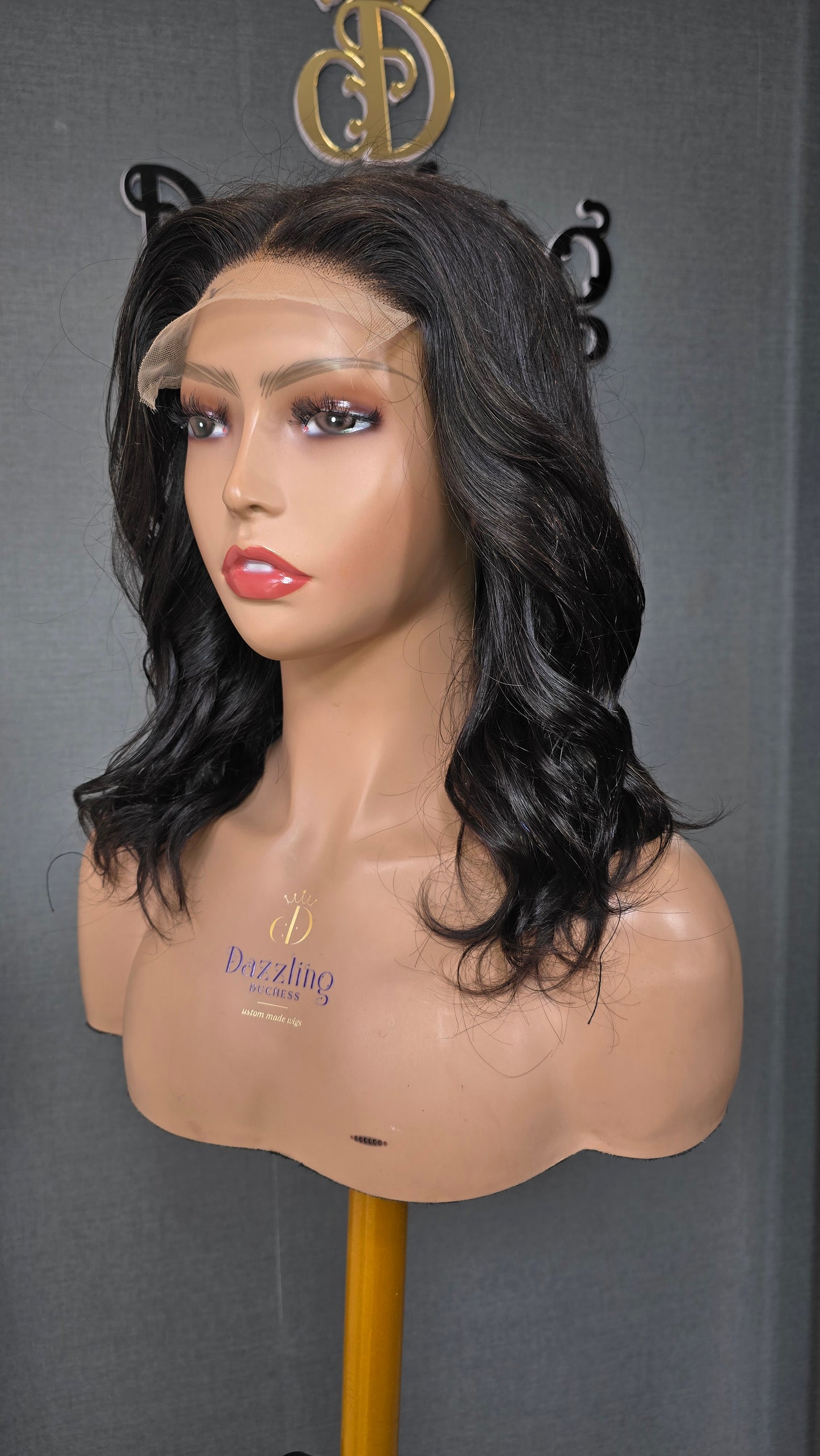 Monalisa 10" Raw Virgin hair Col: Natural black