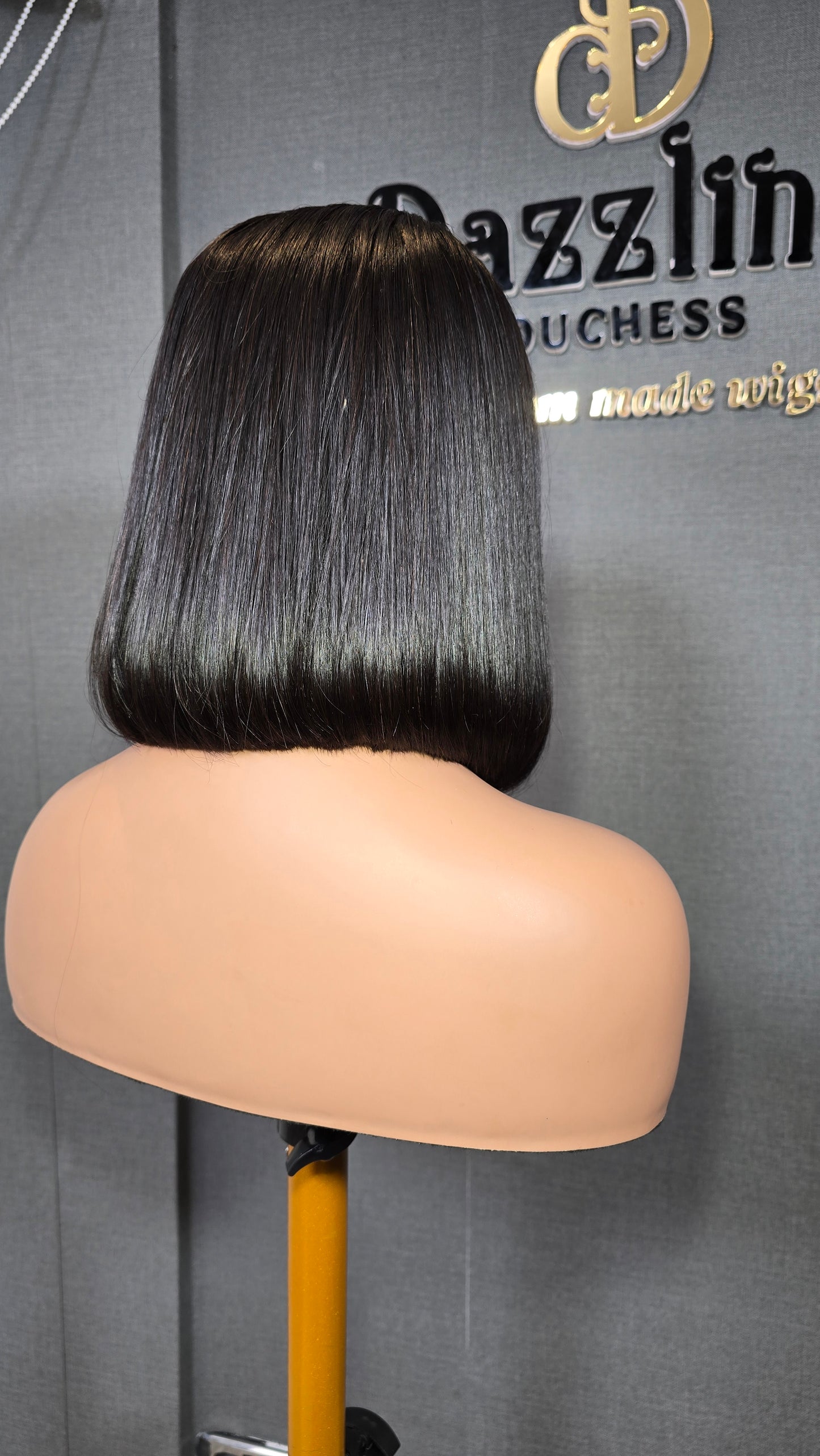 Kaycee 10" Vietnamese Raw human hair Col: Natural black