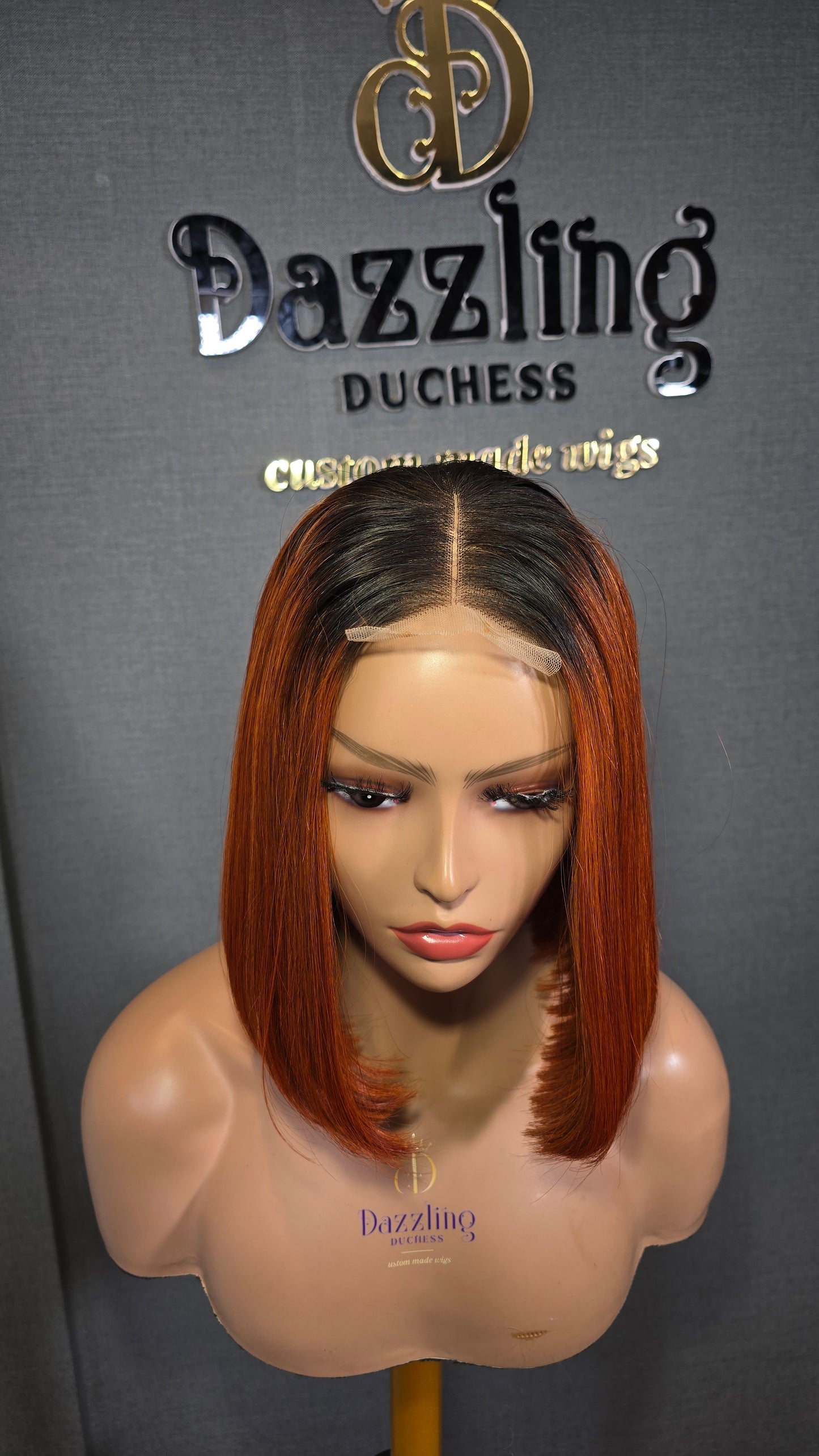 Kaycee 10" Vietnamese Raw human hair Col: 1b/copper