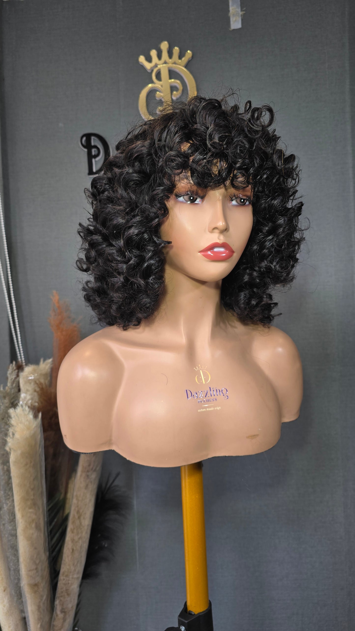 Ruby 8" Raw virgin human hair Col: Natural black