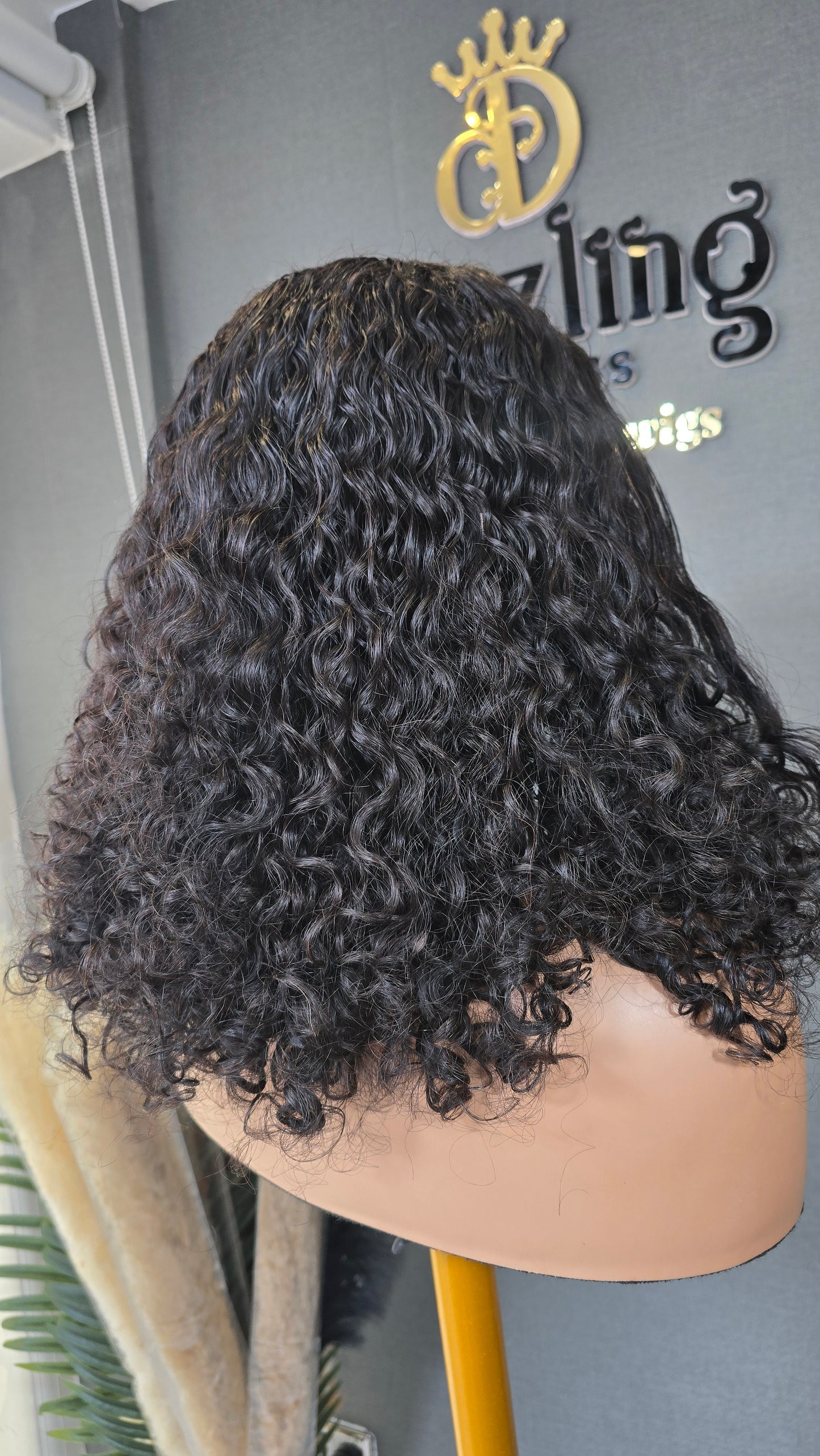 Camila 14" Vietnamese raw human hair Col: Natural black