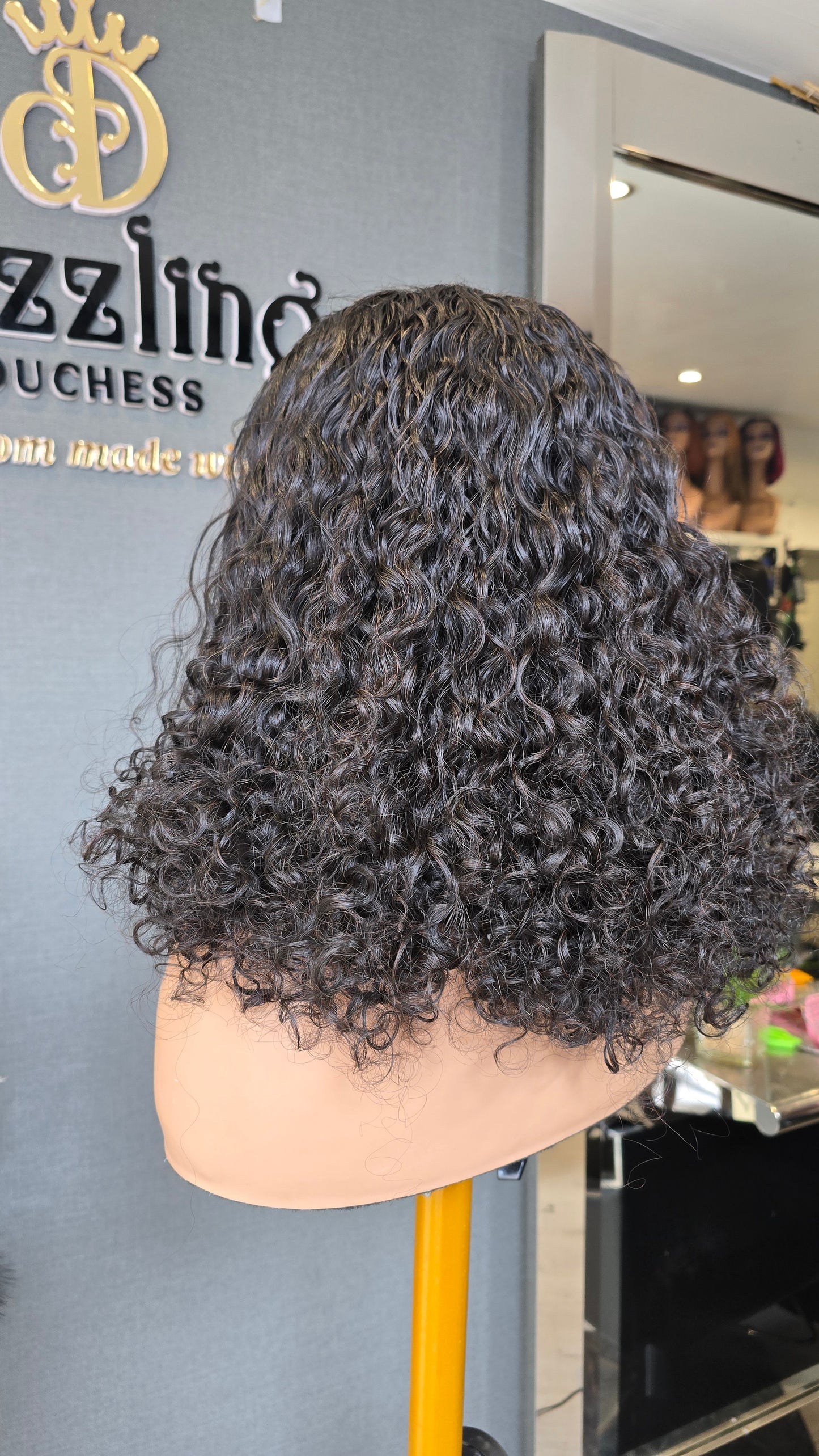 Camila 14" Vietnamese raw human hair Col: Natural black