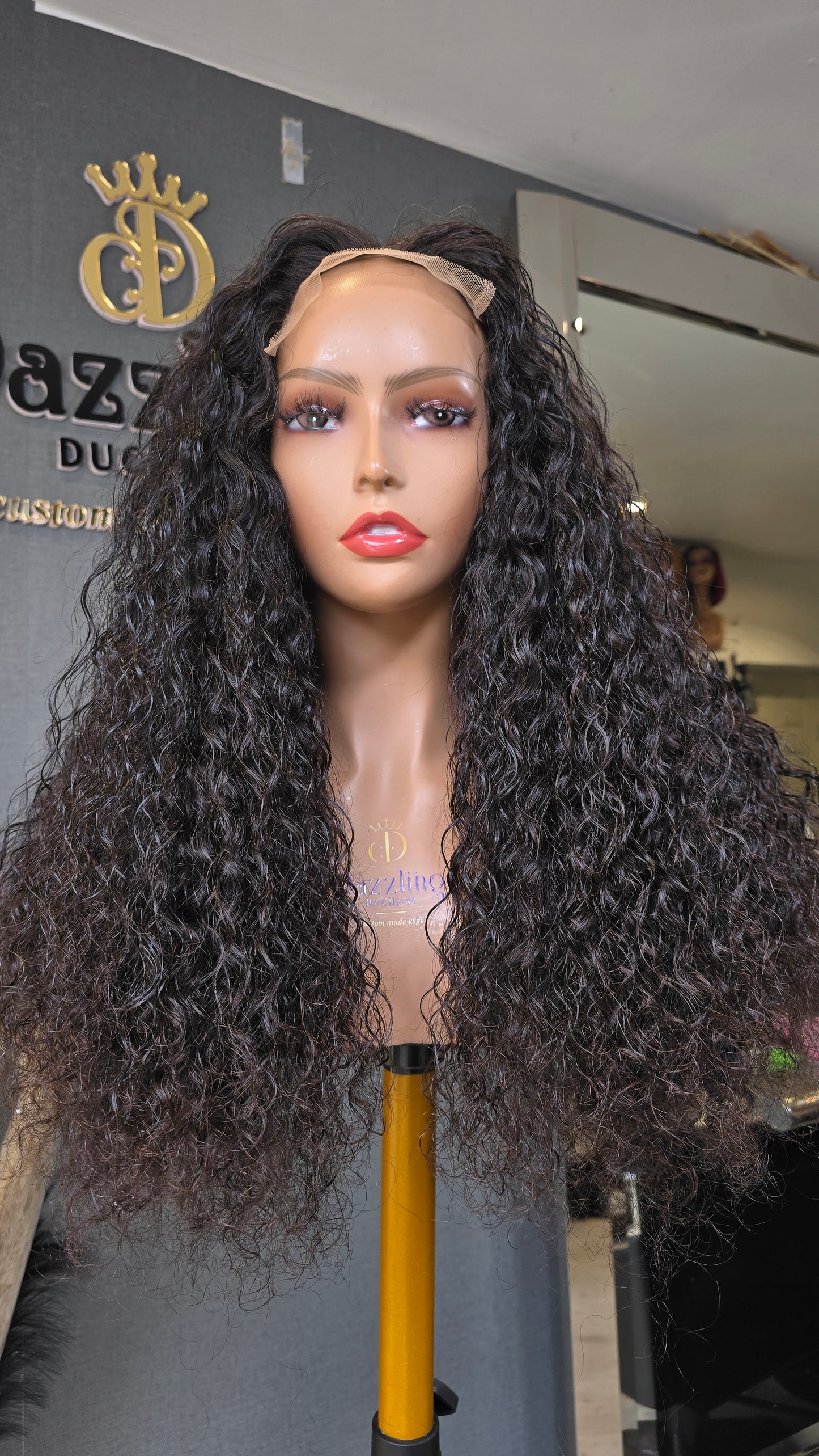 LETICIA 20" Raw Virgin Human Hair Col: Natural black