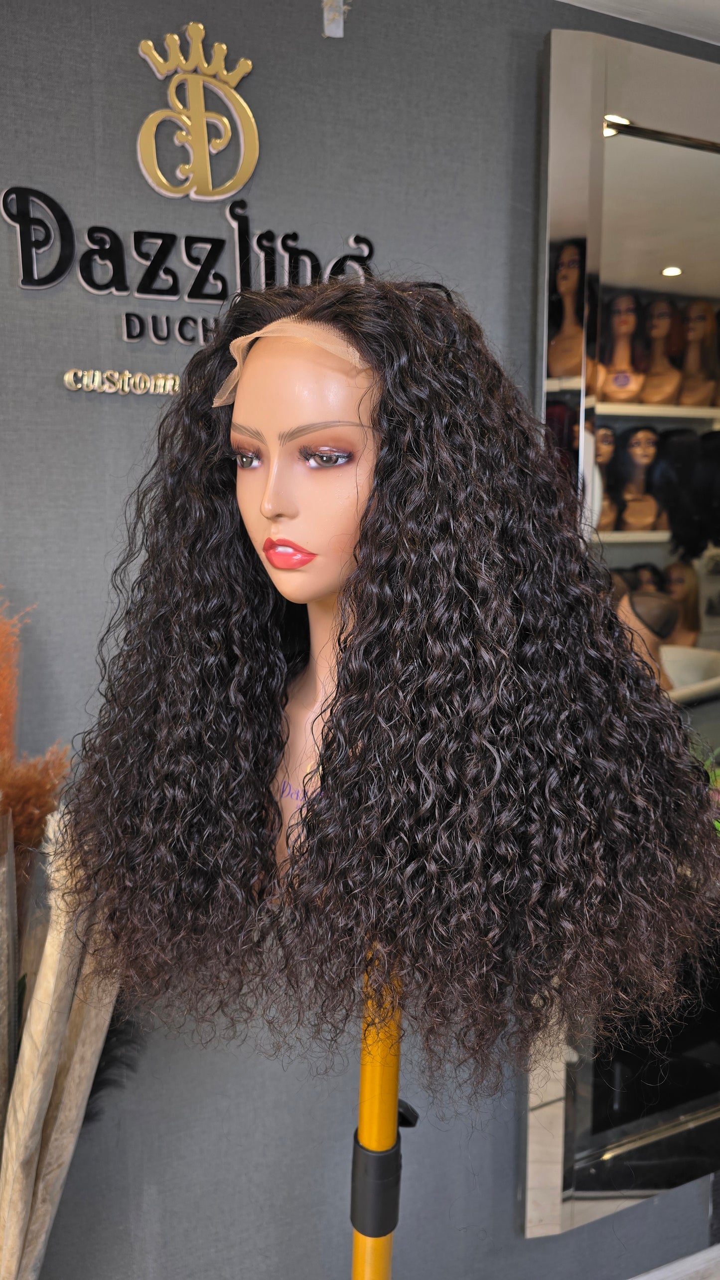 LETICIA 20" Raw Virgin Human Hair Col: Natural black