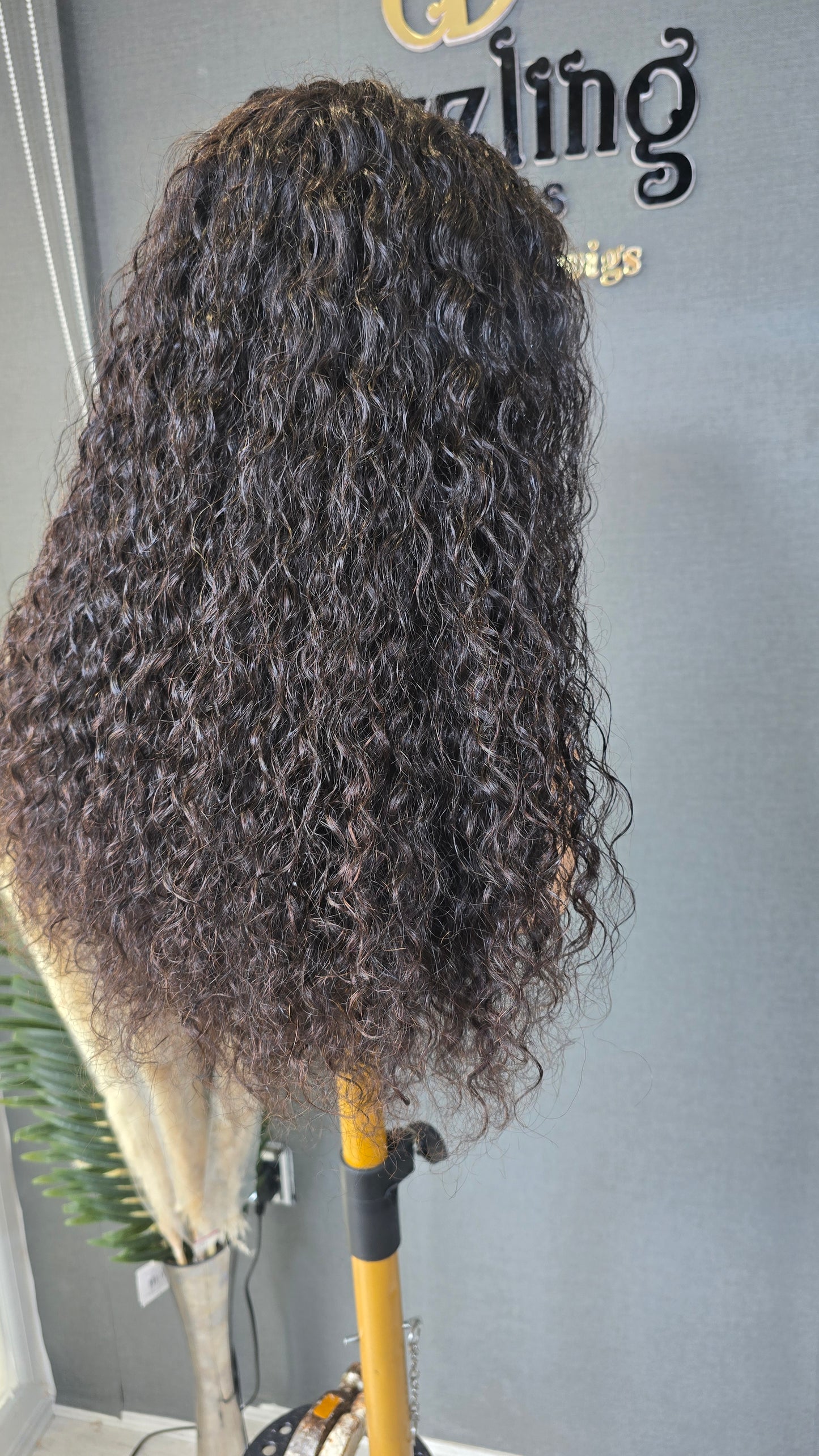 LETICIA 20" Raw Virgin Human Hair Col: Natural black