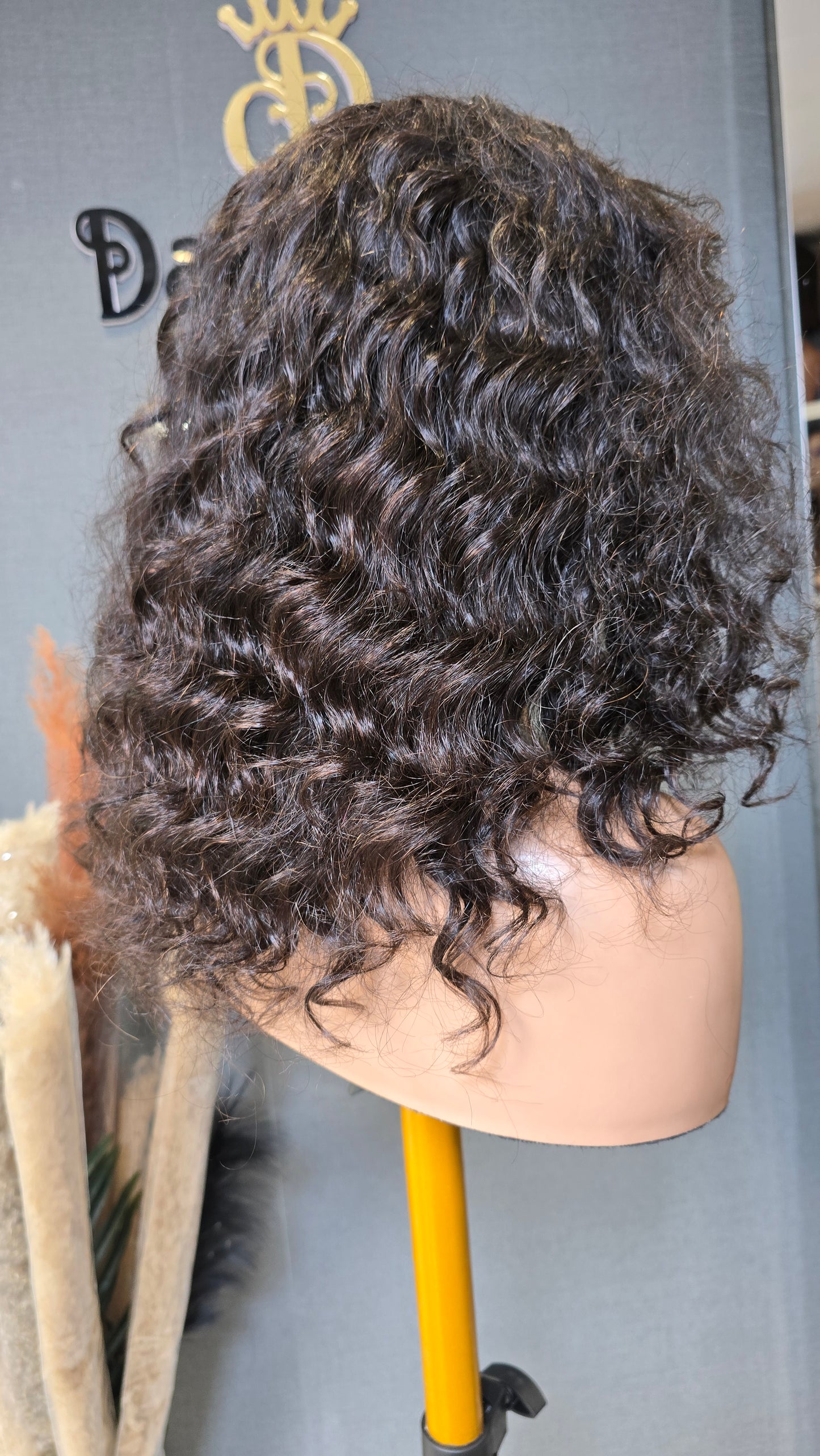 LUCIANA 12" Raw Virgin Human Hair Col: Natural black