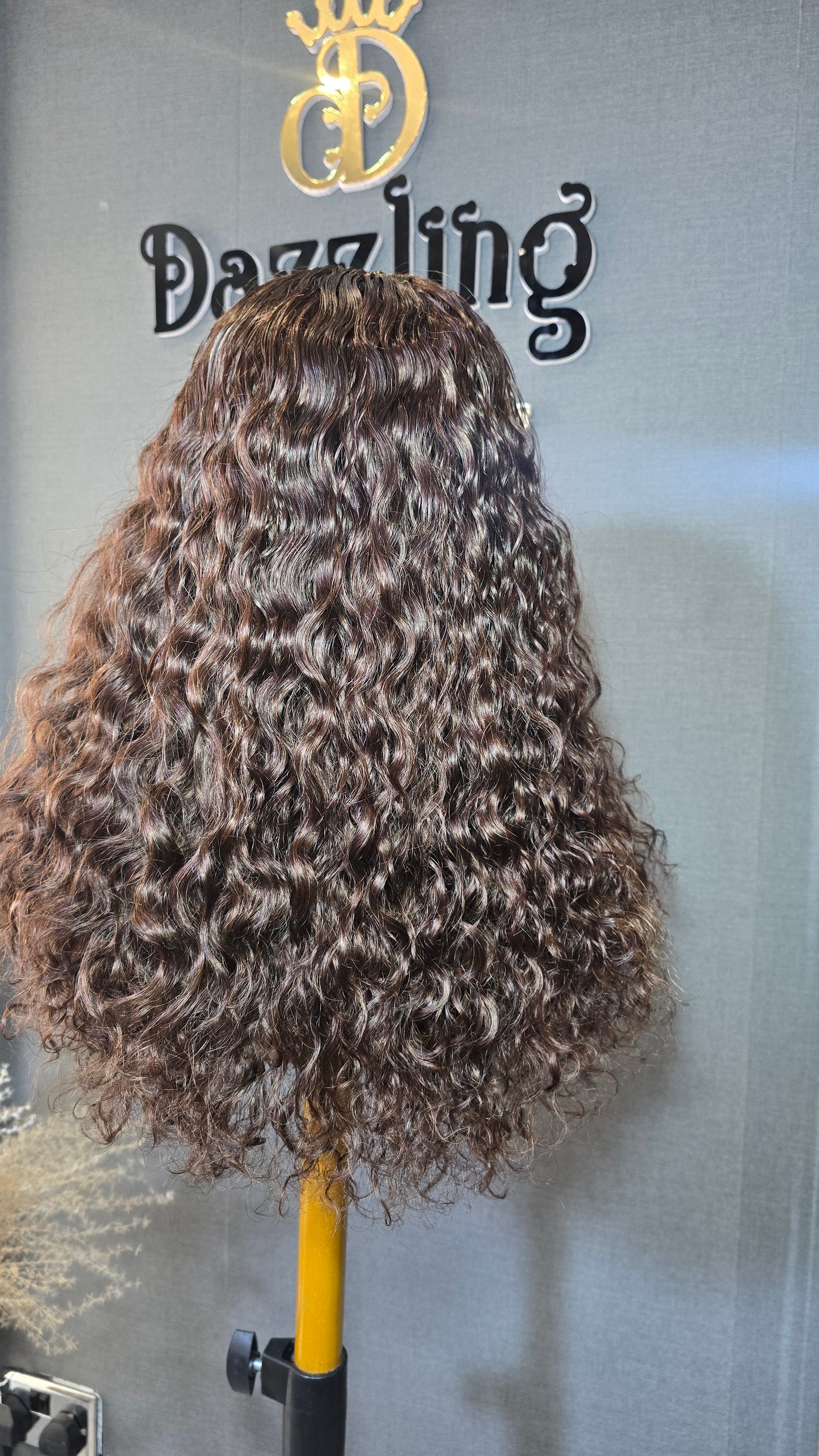 LETICIA 16" Raw Virgin Hair Col: Chestnut brown