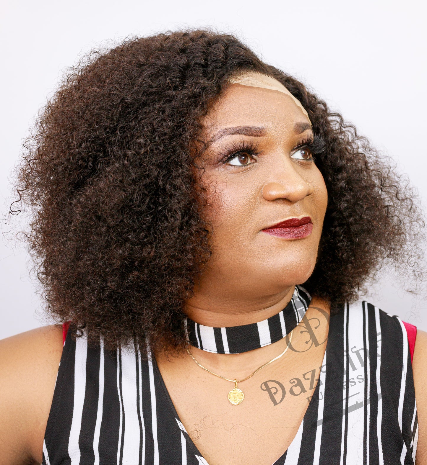 ROXANE 12" Raw Virgin Human Hair Col: Natural black