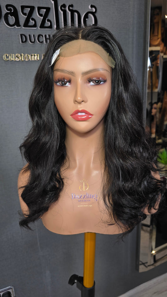 Lina 12" Raw Vietnamese hair Col: Natural black