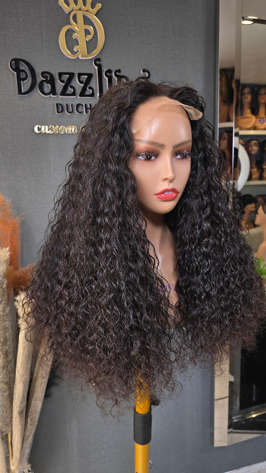 LETICIA 20" Raw Virgin Human Hair  Col: Natural black