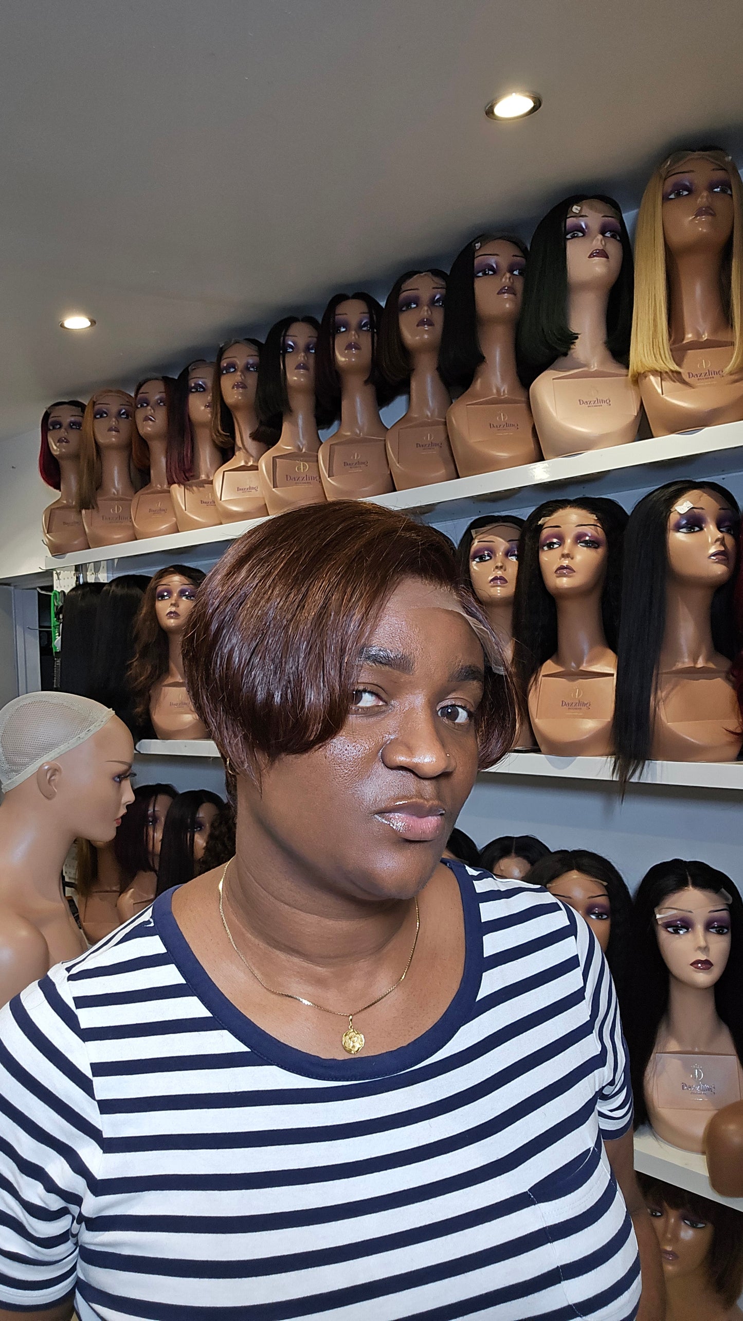Maxine 8" col: (Chestnut brown)