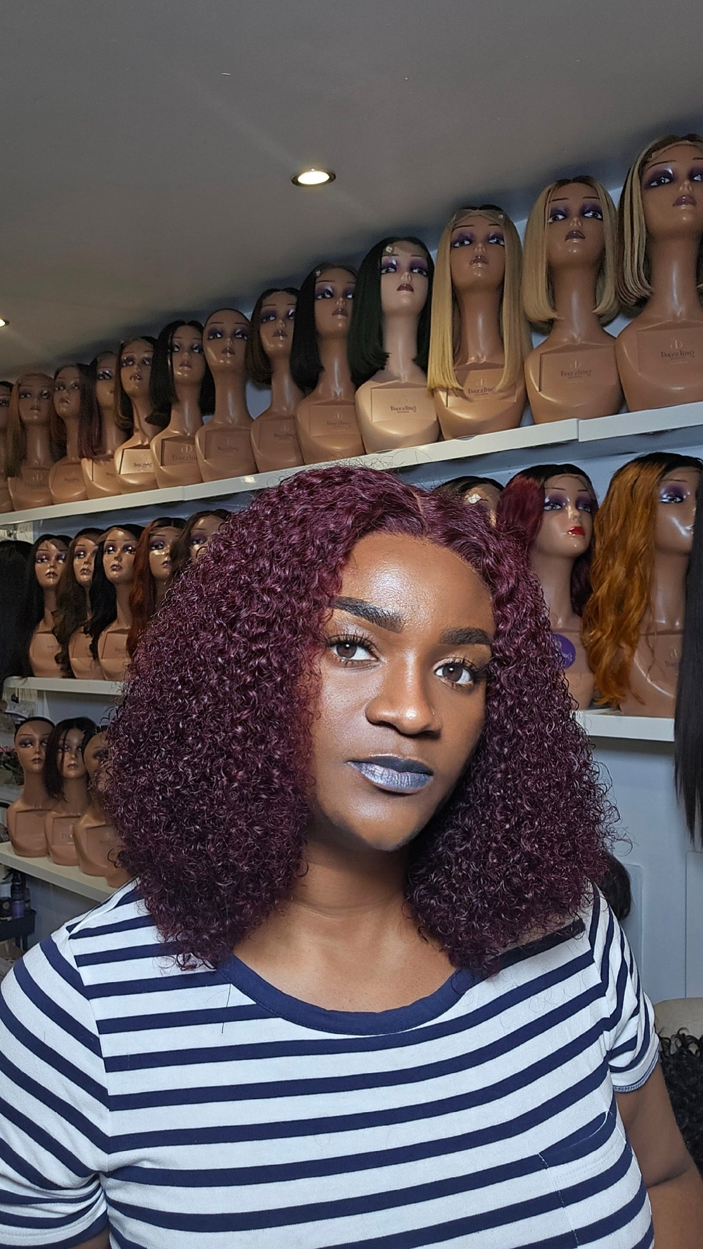 POATIA 12" Col: (Burgundy)