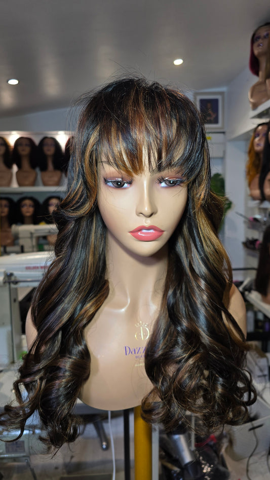 Monalisa 20" Raw virgin hair. Col: Piano 1b/30