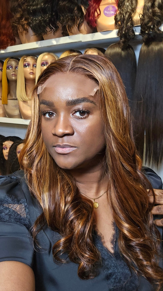 Lina 20" Raw Vietnamese hair. Col: 4/30